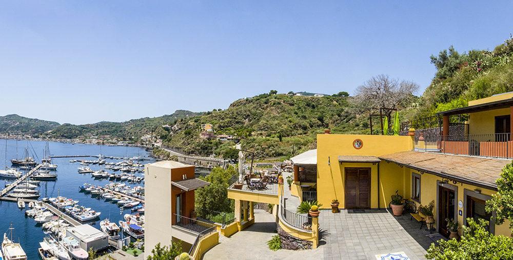 Hotel A Pinnata Lipari  Exterior foto